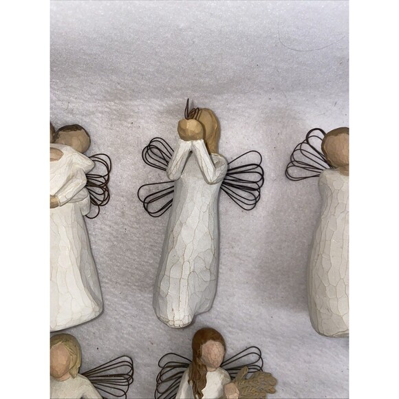 Willow Tree Angel Figurines Susan Lordi Demdaco Retired Vintage 2000s Lot Of 8 - Picture 7 of 16